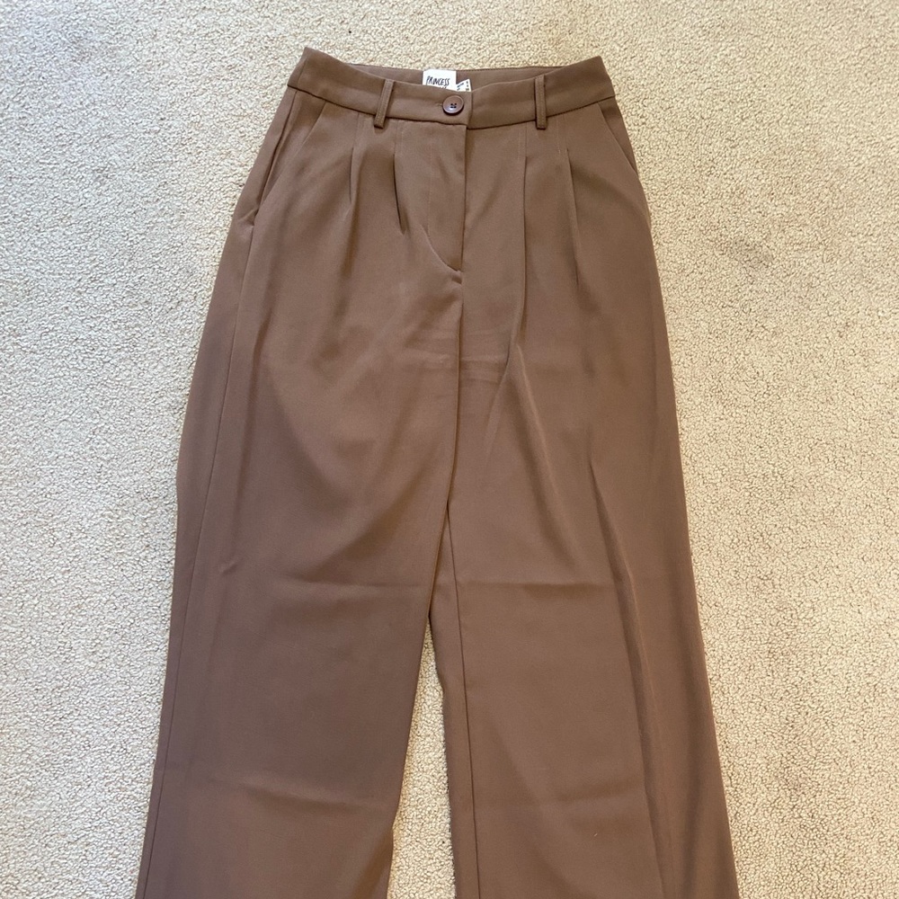 Brown Tailored Pant